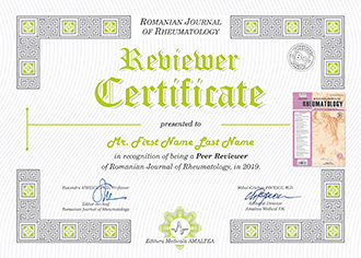 Reviewer Certificate